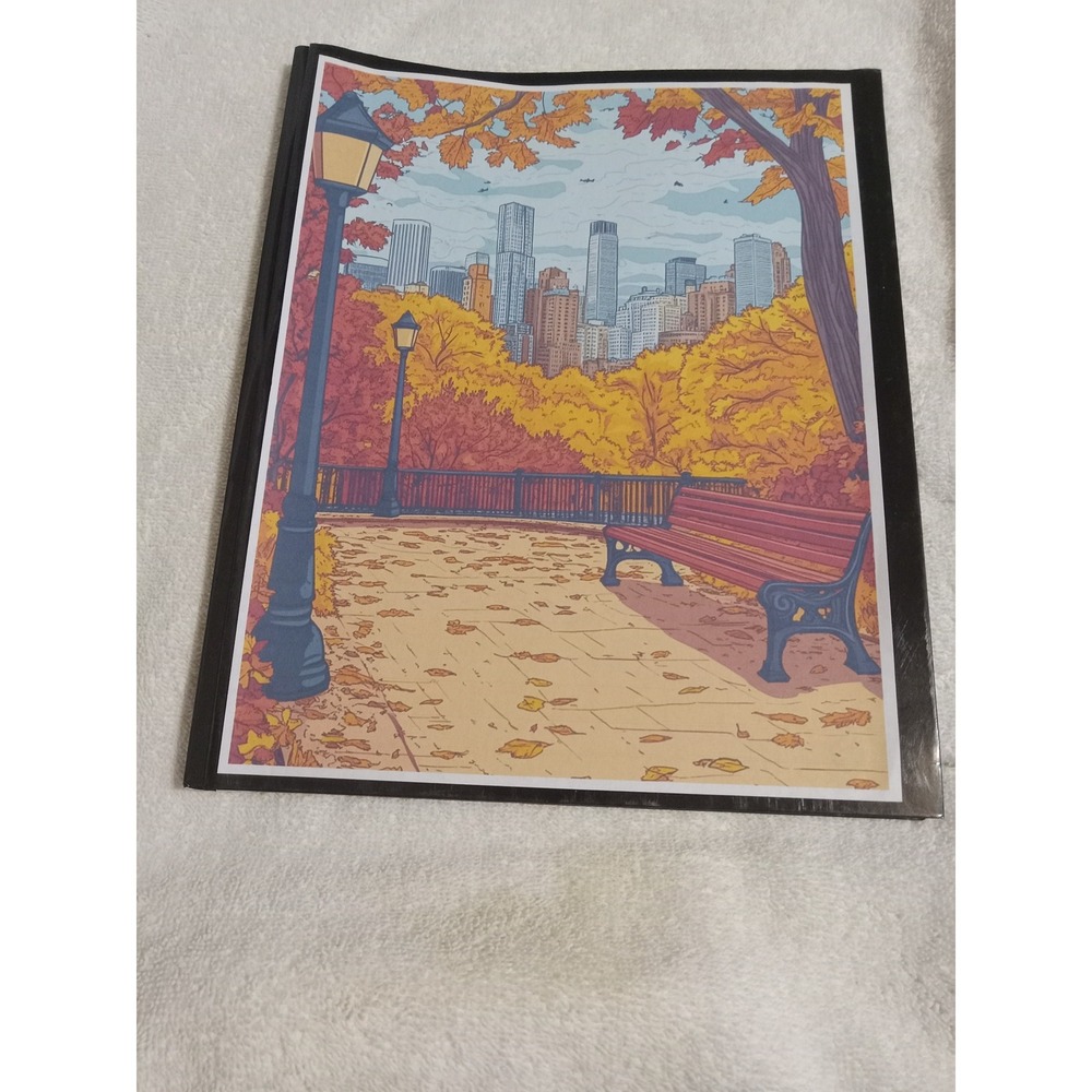 Coloring & Art Pages Autumn Cityscape Peacock BUNDLE 2‎ For $25
